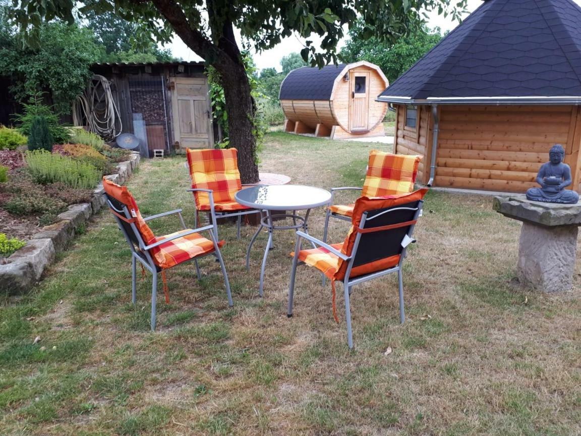 Ferienwohnung Gaensebluemchen Wartenburg Kültér fotó